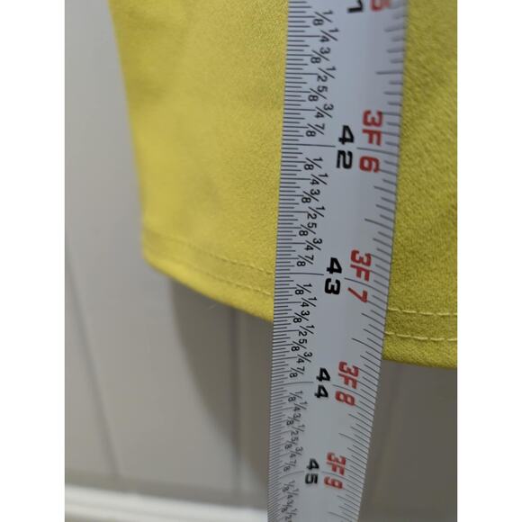 New Look Lime Green Cut-Out Sleeveless Sheath Dress Cocktail Party Size 2 - Picture 8 of 10